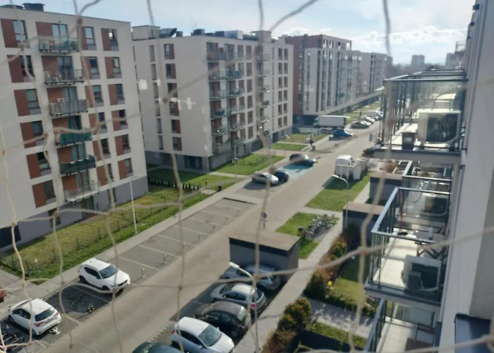 アパート Quiet In The Wroclawska *