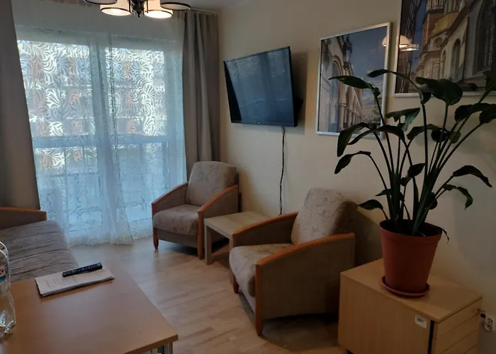 アパート Quiet In The Wroclawska *