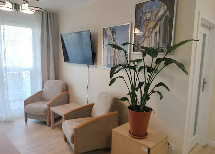 アパート Quiet In The Wroclawska *